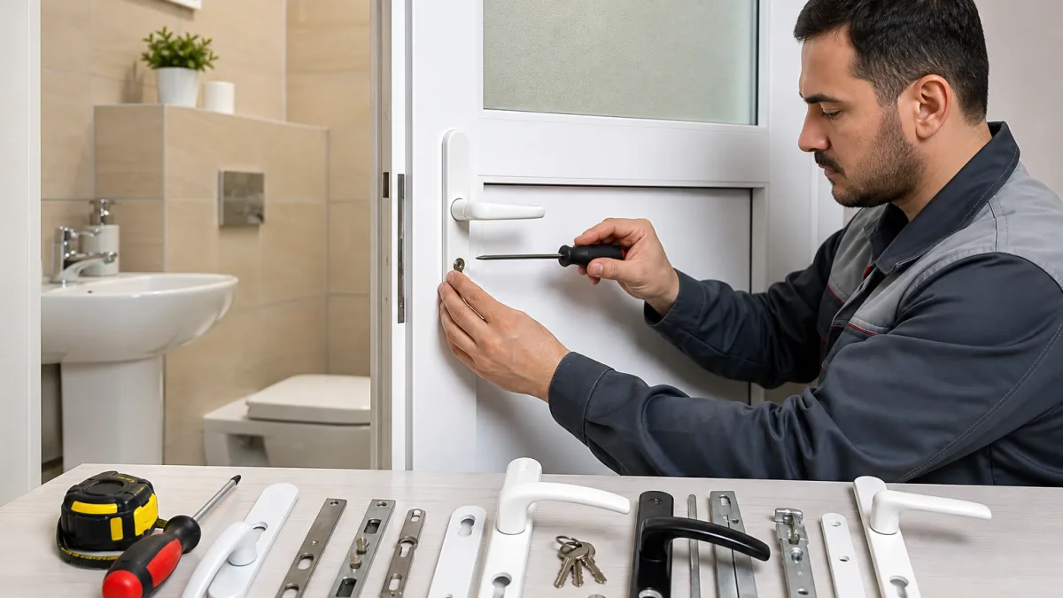 معیارهای انتخاب درب سرویس بهداشتی UPVC