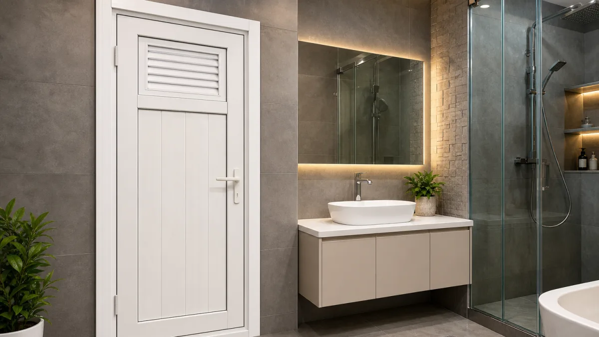 معیارهای انتخاب درب سرویس بهداشتی UPVC