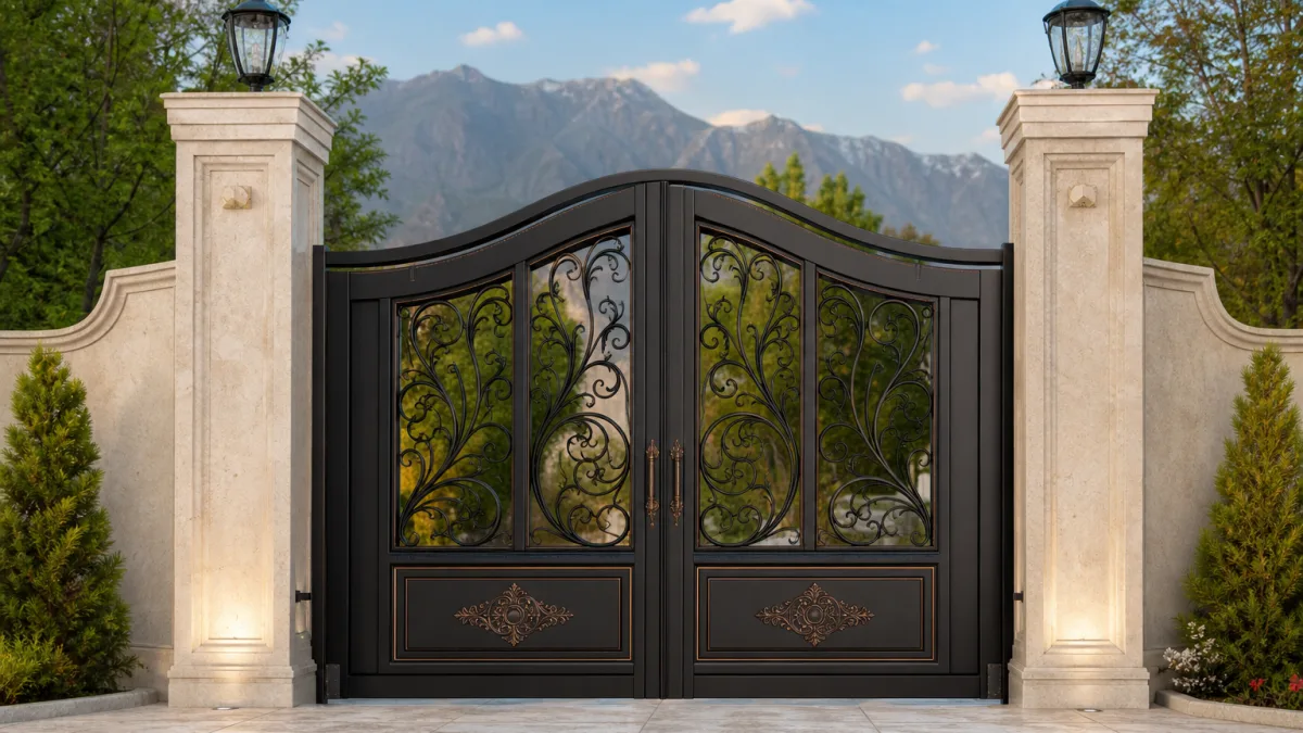 شرایط استفاده از درب خانه باغ